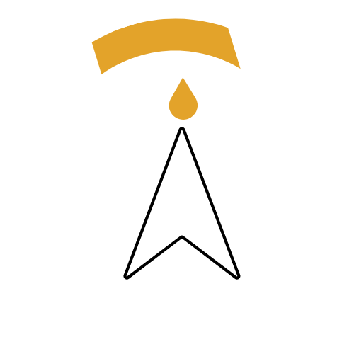 Símbolo do AI PM Compass: IA aplicada à gestão de projetos