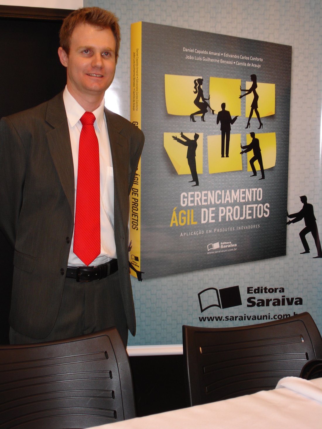 Book launch event, São Paulo, 2011