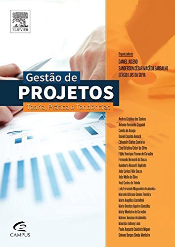 Cover of the book Gestão de Projetos: Teoria, Prática e Tendências, Elsevier Campus